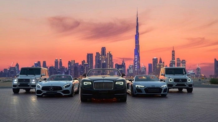 هزینه رنت خودرو در دبی